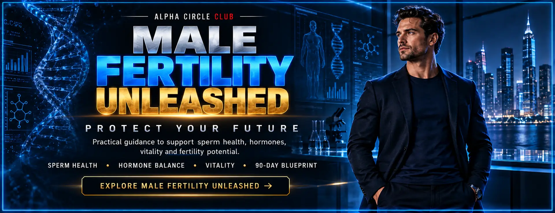 Male Fertility Unleashed promotional artwork